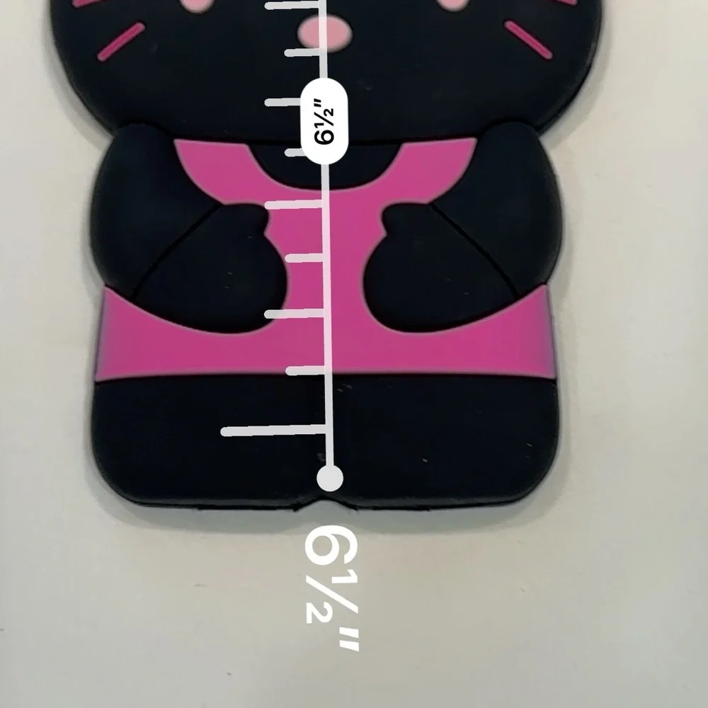 Hello Kitty Black and Pink IPhone Case
